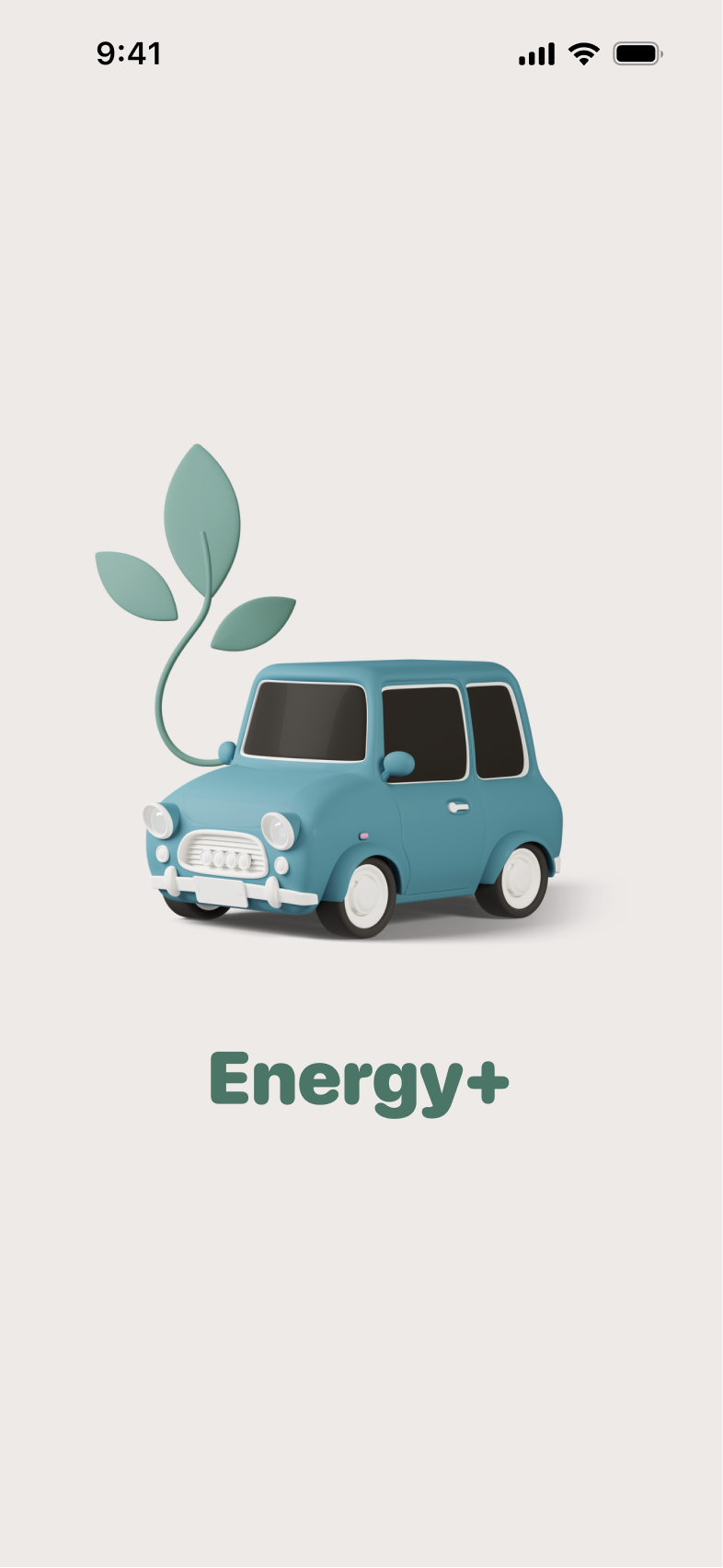Energy+ açılış ekranı